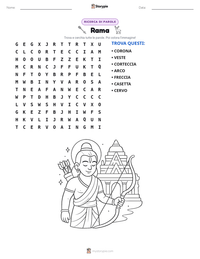Anteprima della scheda stampabile di Rama