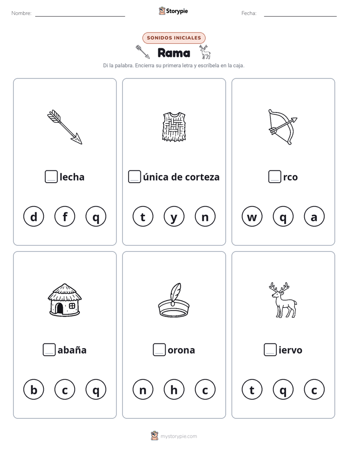 Sonidos Iniciales