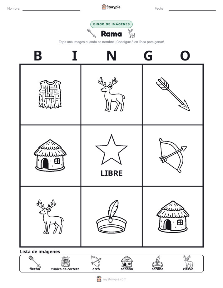 Bingo de Imágenes