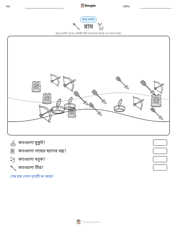 গণনা দৃশ্য
