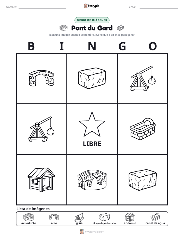 Bingo de Imágenes