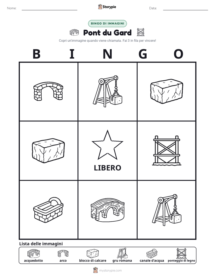 Bingo delle Immagini