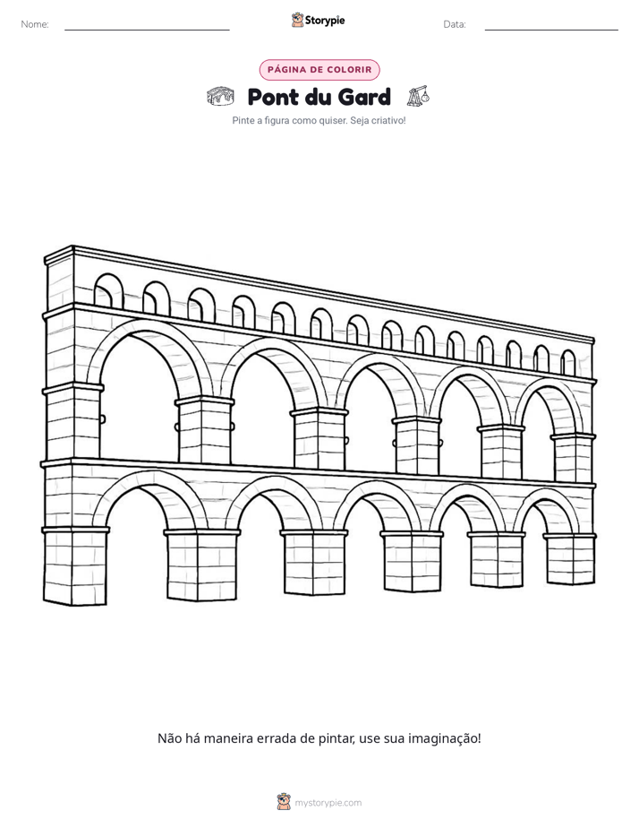 Página para colorir