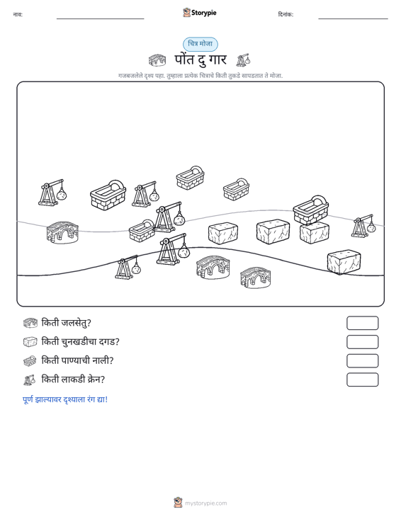 गणना दृश्य