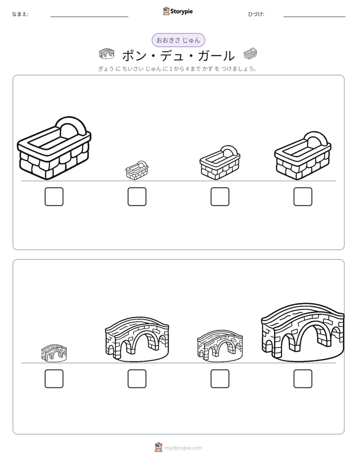 サイズ順