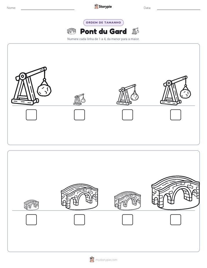 Ordem de Tamanho