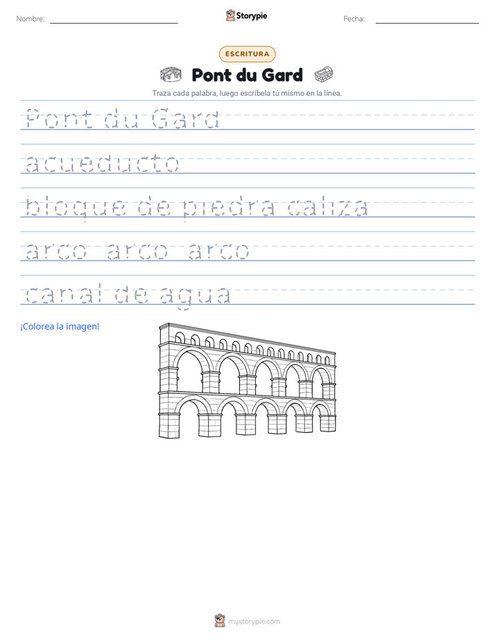 Práctica de Escritura