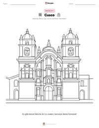 Cusco druckbare Arbeitsblatt Vorschau
