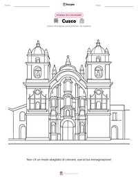 Anteprima della scheda stampabile di Cusco