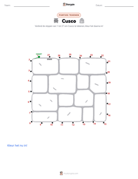 Cusco afdrukbare werkblad voorbeeld