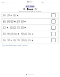 Cusco printable worksheet preview