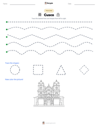 Cusco printable worksheet preview