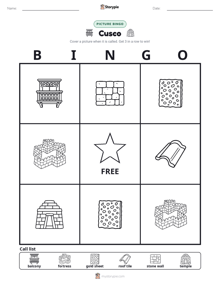 Picture Bingo