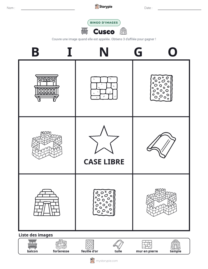 Bingo d'Images