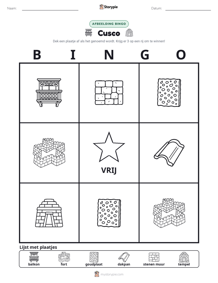 Afbeelding Bingo