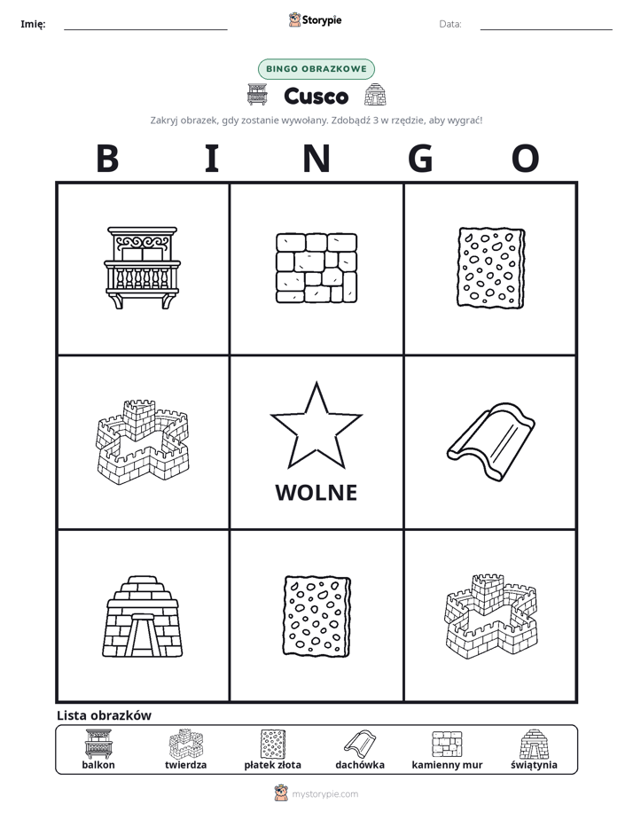 Bingo obrazkowe