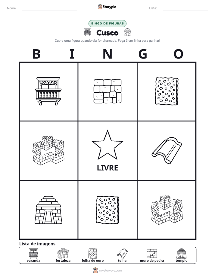 Bingo de Imagens