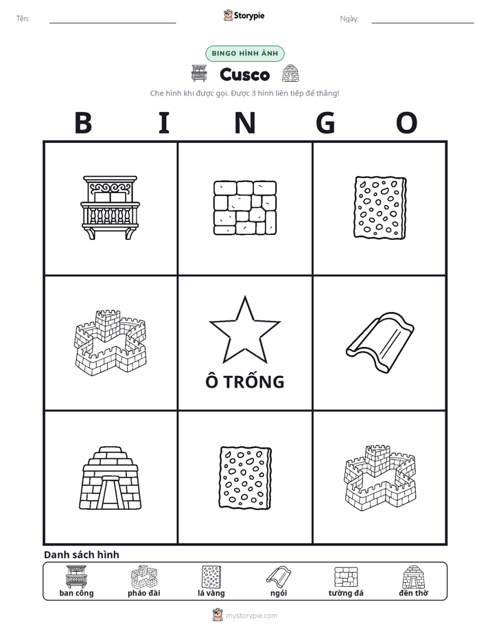Bingo Hình Ảnh