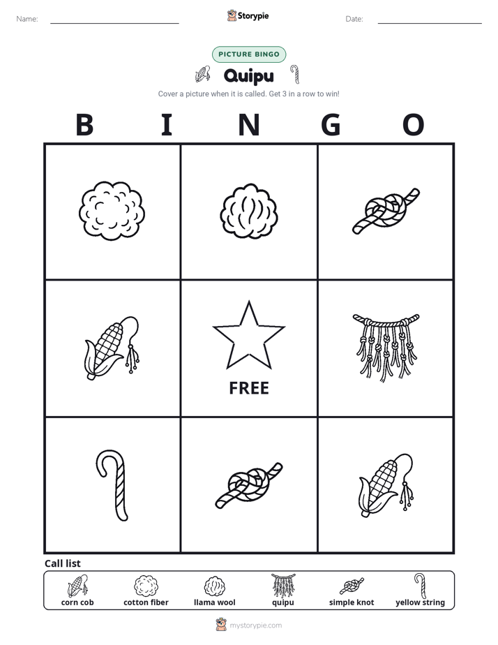 Picture Bingo
