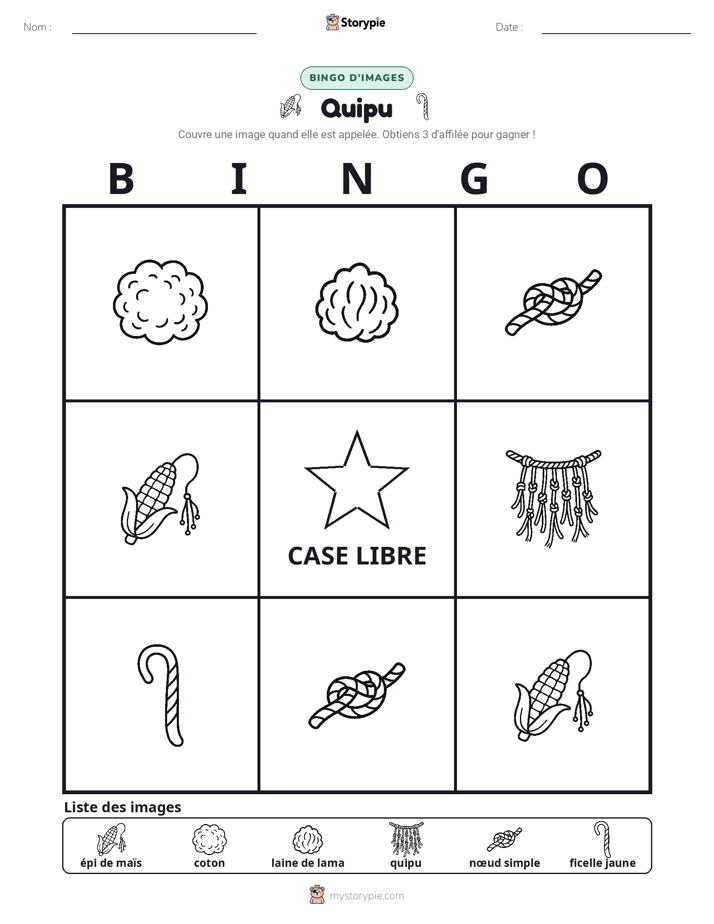 Bingo d'Images