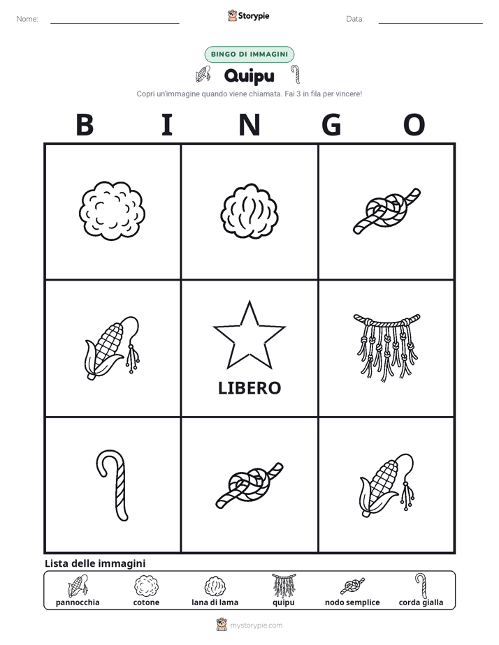 Bingo delle Immagini