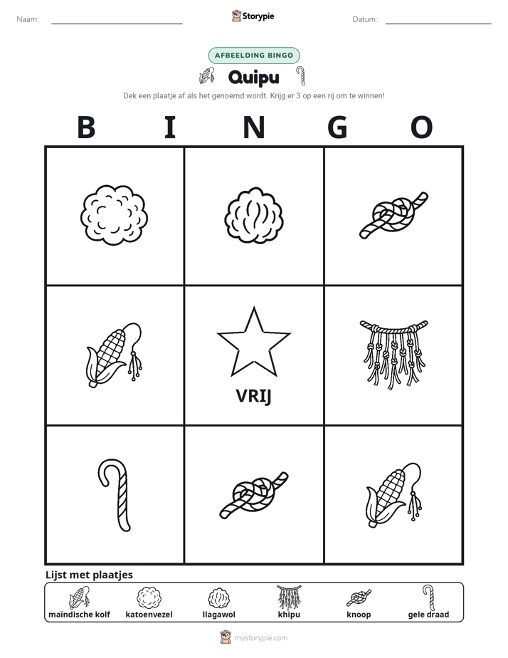 Afbeelding Bingo