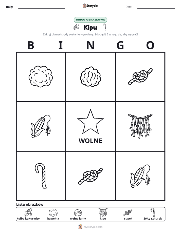Bingo obrazkowe