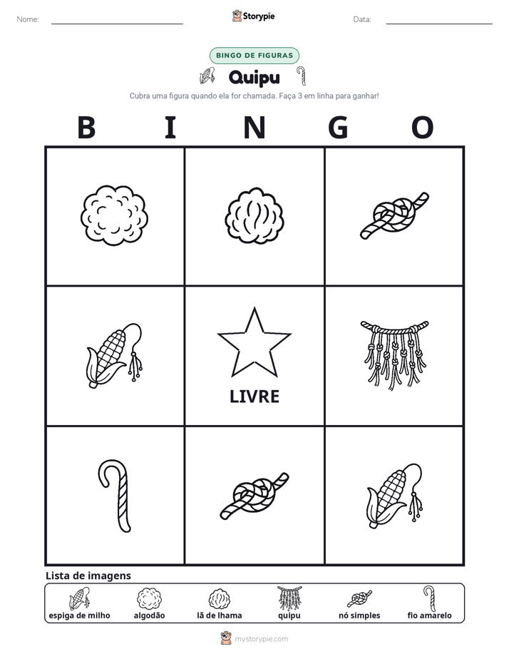 Bingo de Imagens
