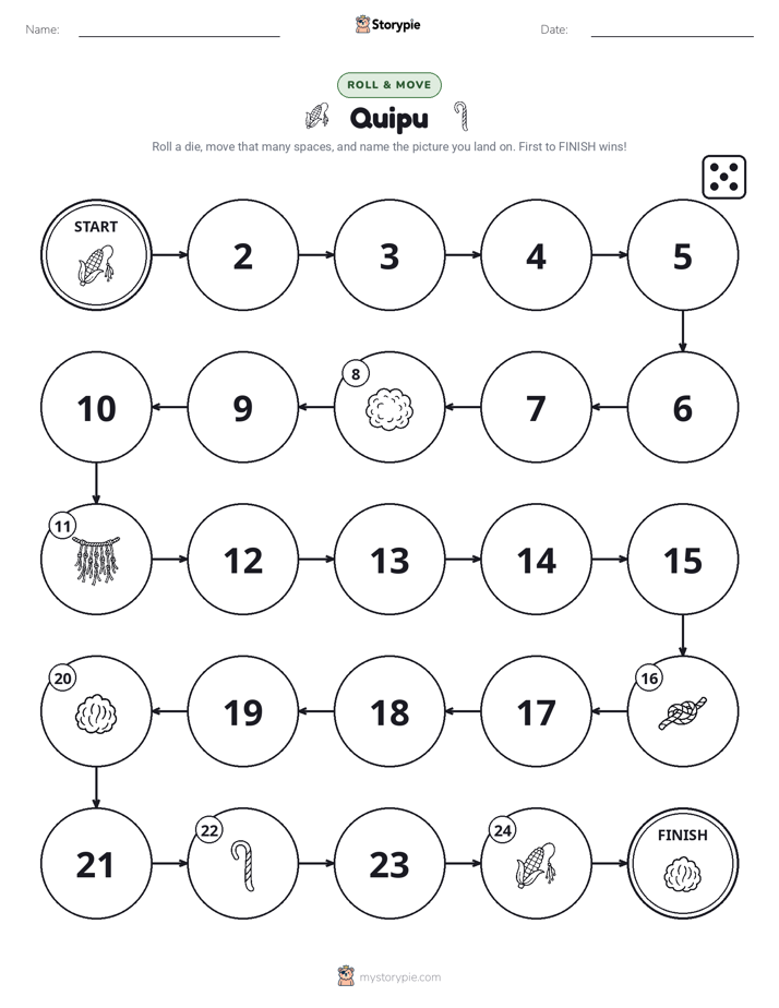 Roll & Move Game