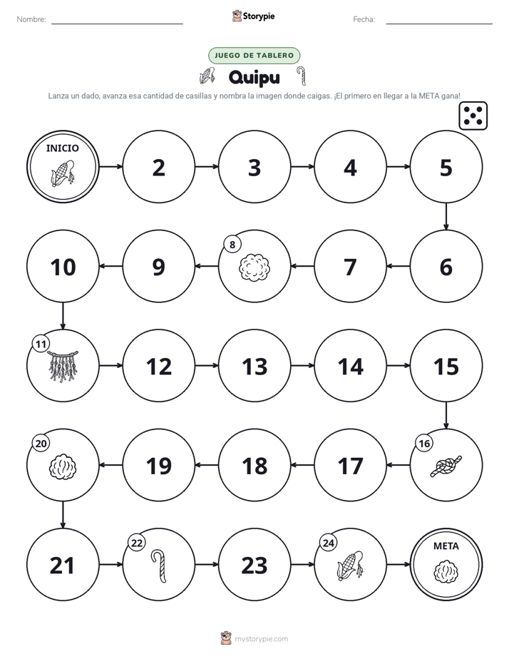 Juego de Rueda y Avanza