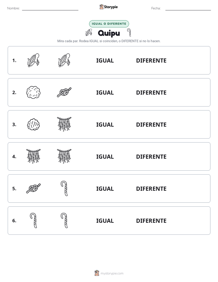 Igual o Diferente