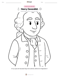 Aperçu de la feuille de travail imprimable Henry Cavendish