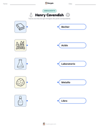 Anteprima della scheda stampabile di Henry Cavendish