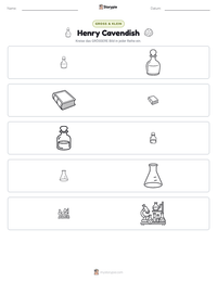Henry Cavendish druckbare Arbeitsblatt Vorschau