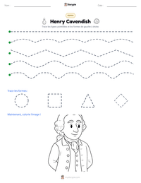 Aperçu de la feuille de travail imprimable Henry Cavendish