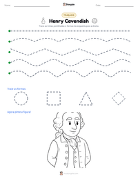 Prévia da folha de atividades imprimível Henry Cavendish