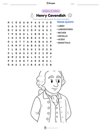 Anteprima della scheda stampabile di Henry Cavendish