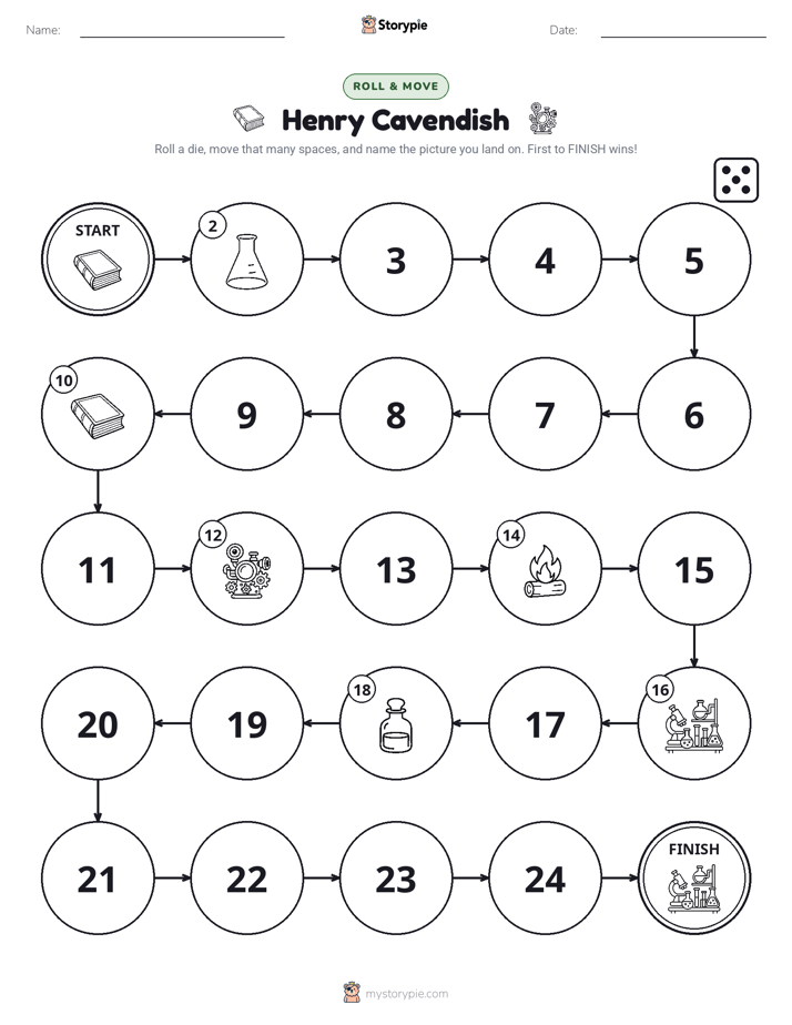 Roll & Move Game
