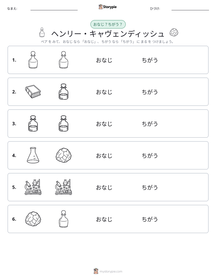 同じか違うか