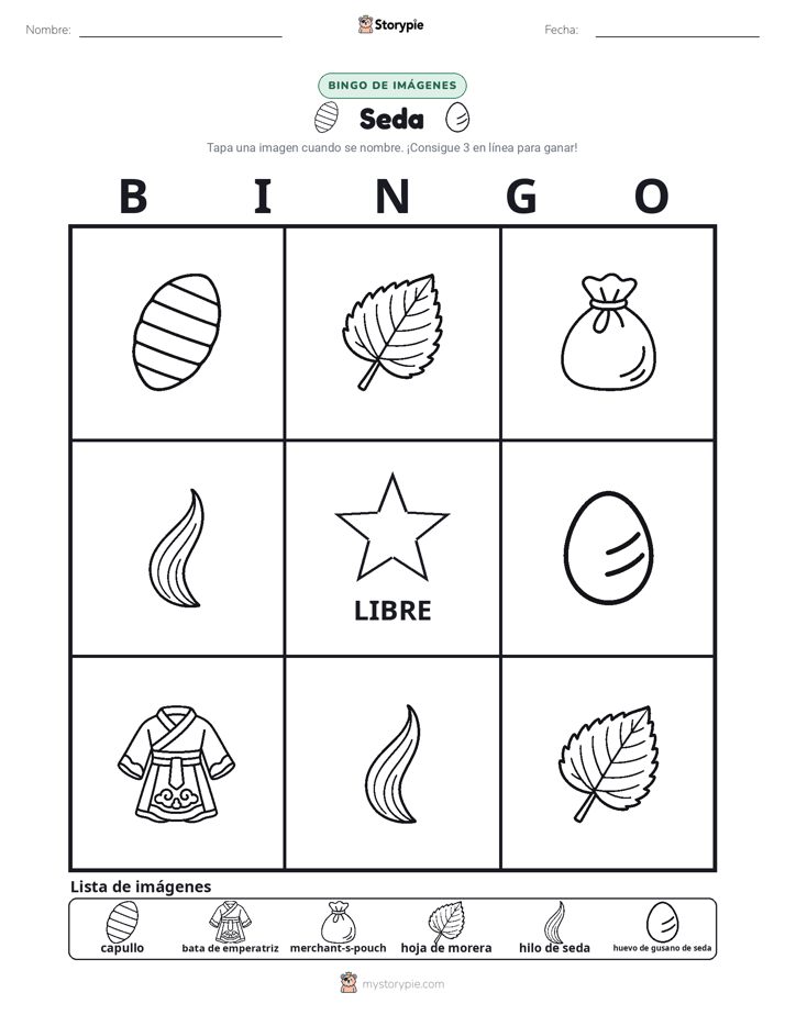 Bingo de Imágenes