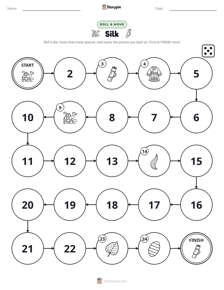Roll & Move Game