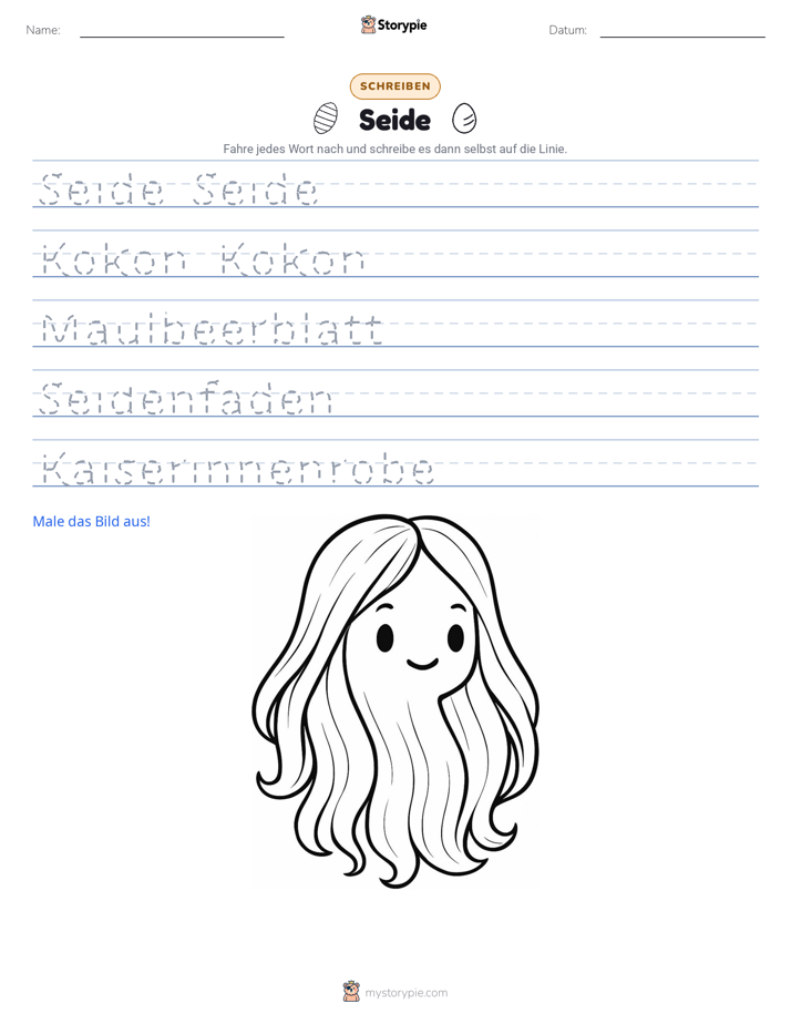 Schreibübung