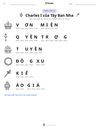 Xem trước tài liệu in sẵn Charles I của Tây Ban Nha