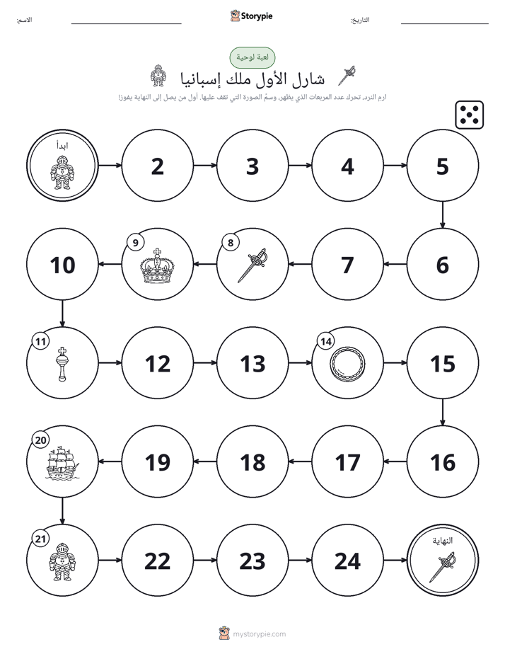 لعبة لف و تحرك