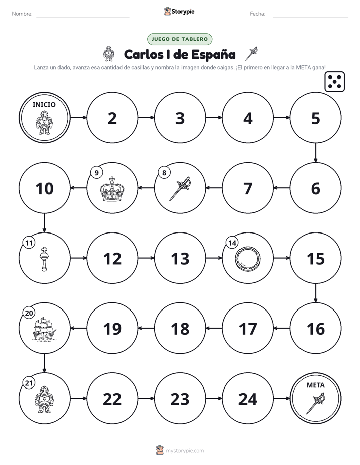 Juego de Rueda y Avanza