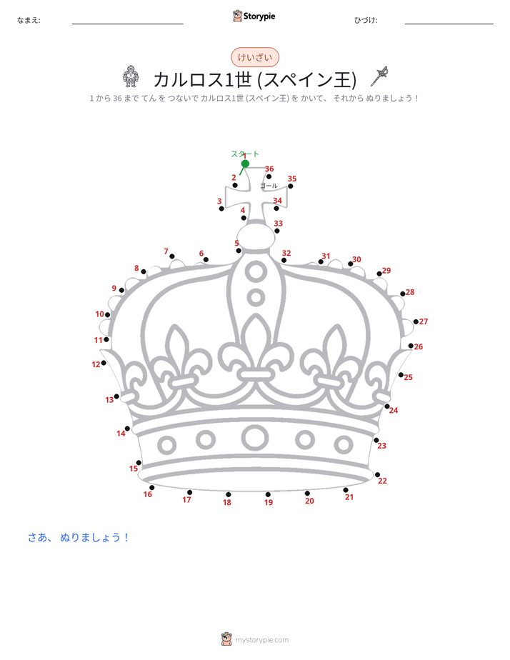 点つなぎ