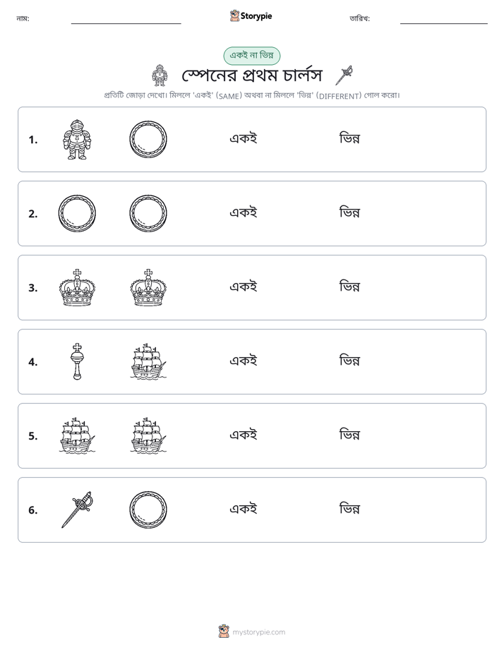 একই বা ভিন্ন