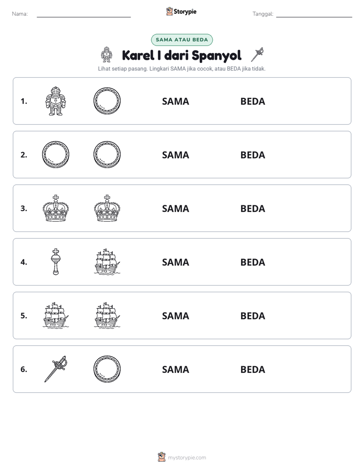 Sama atau Berbeda