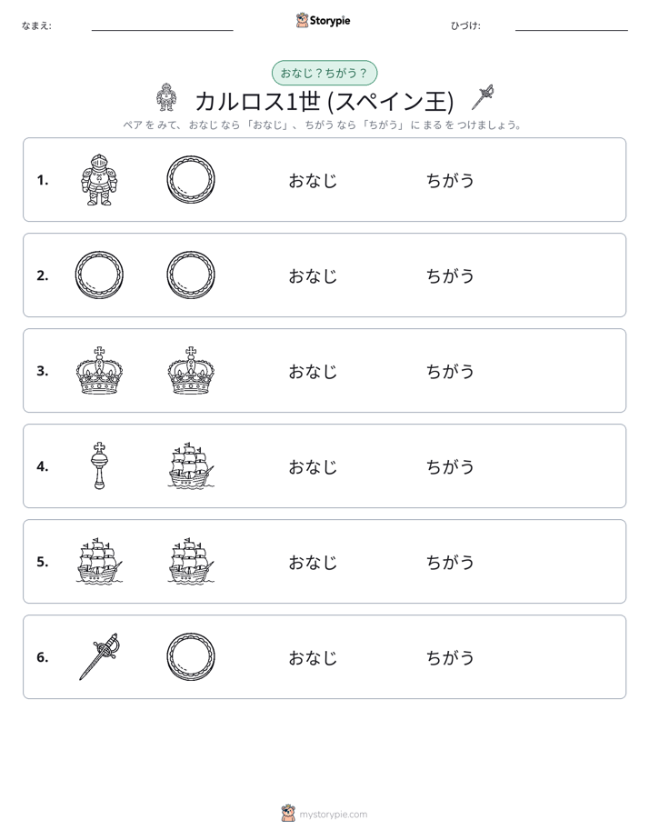 同じか違うか