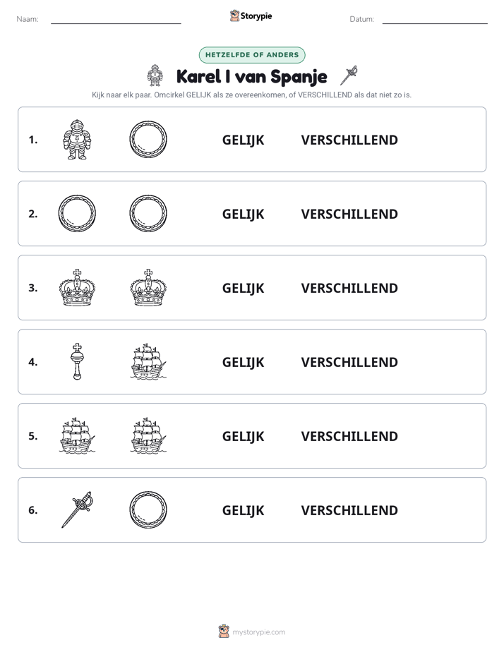 Zelfde of Verschillend